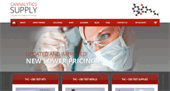 Desktop Screenshot of cannalyticssupply.com
